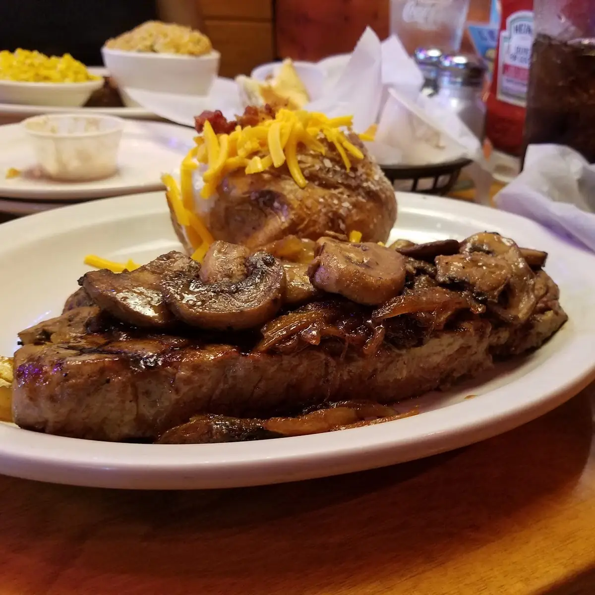 22oz ft Worth Ribeye Steak Dinner