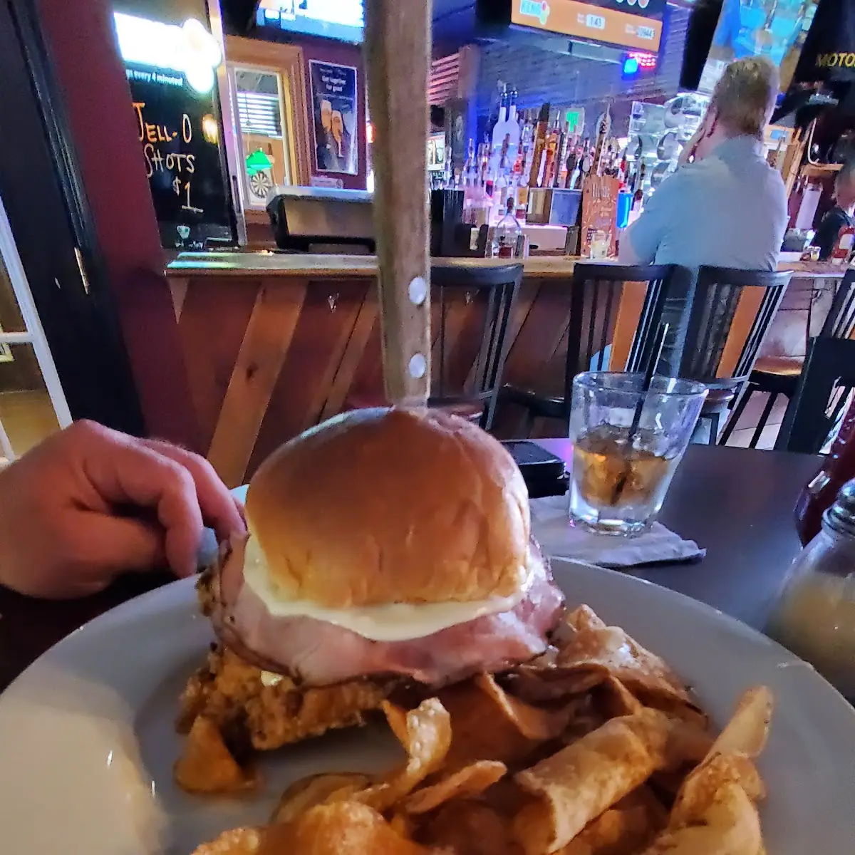 Chicken Cordon Bleu Sandwich
