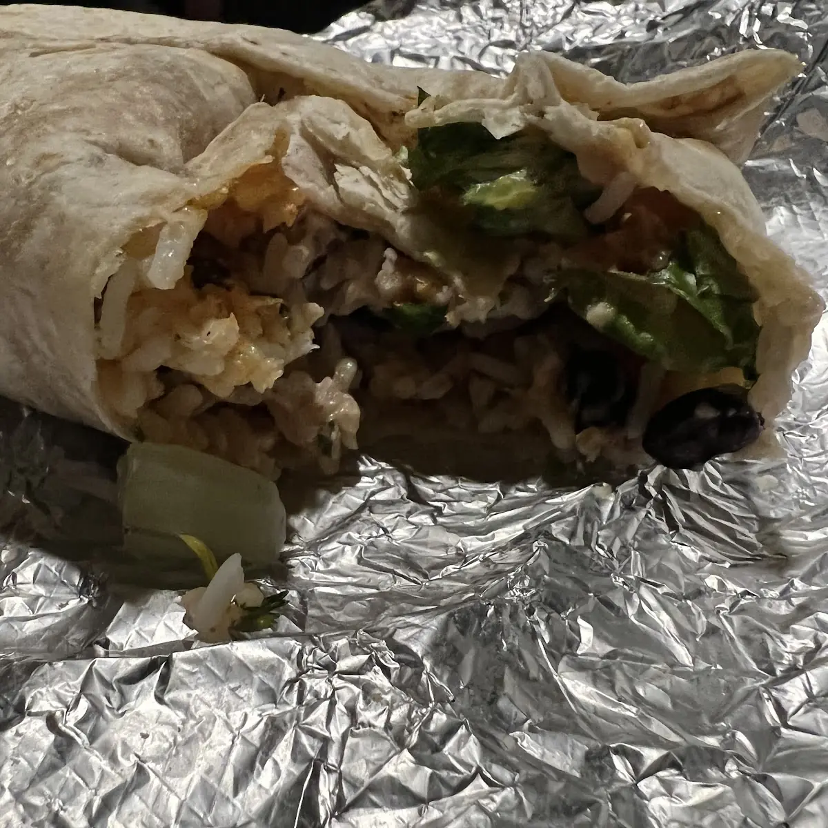Chipotle Honey Chicken Burrito