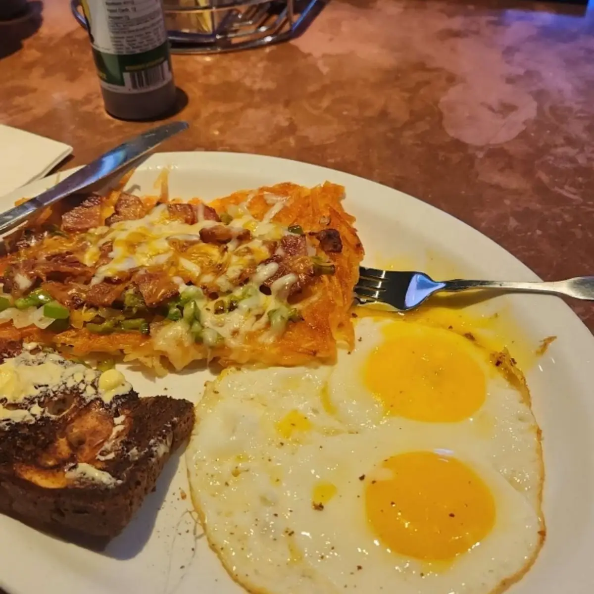 Chicken Fried Steak & Eggs