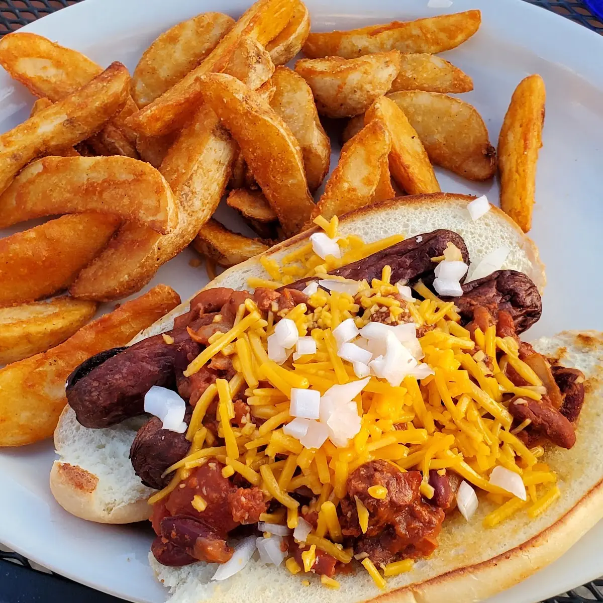 Deep Fried Chili Dog Special
