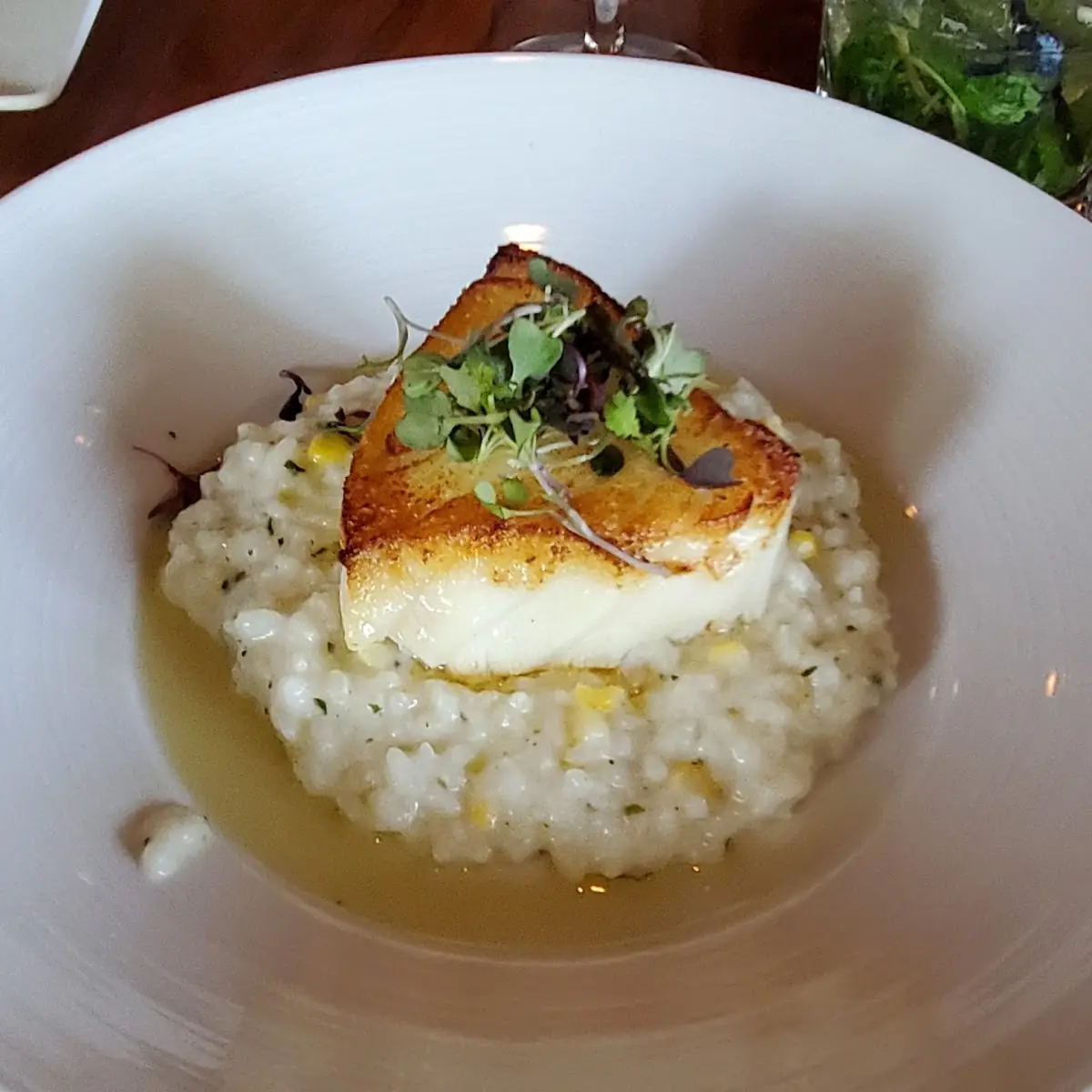 Pan Seared Chilean Sea Bass