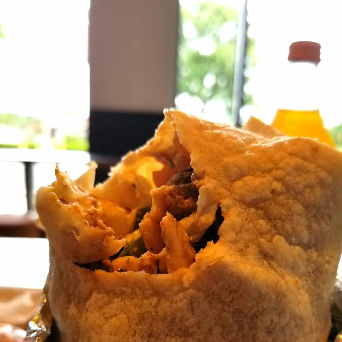 Chipotle Honey Chicken Burrito