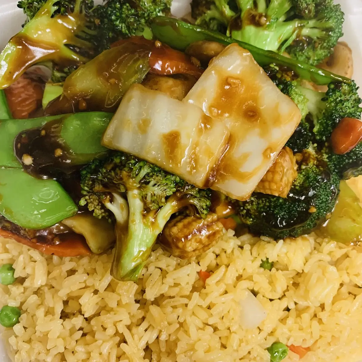 Broccoli with Garlic Sauce