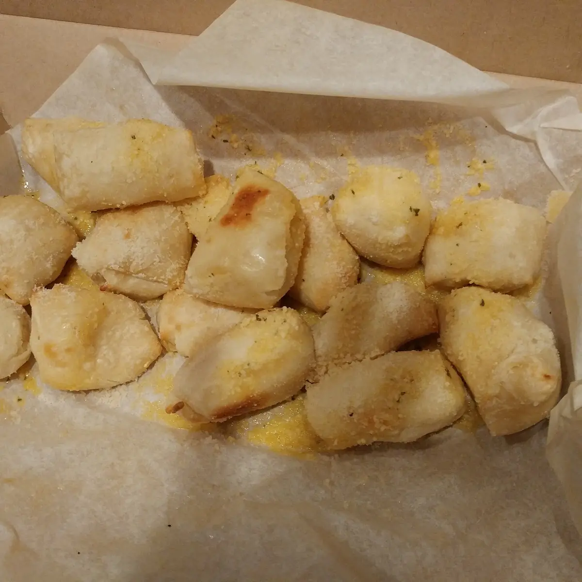 Parmesan Bread Bites