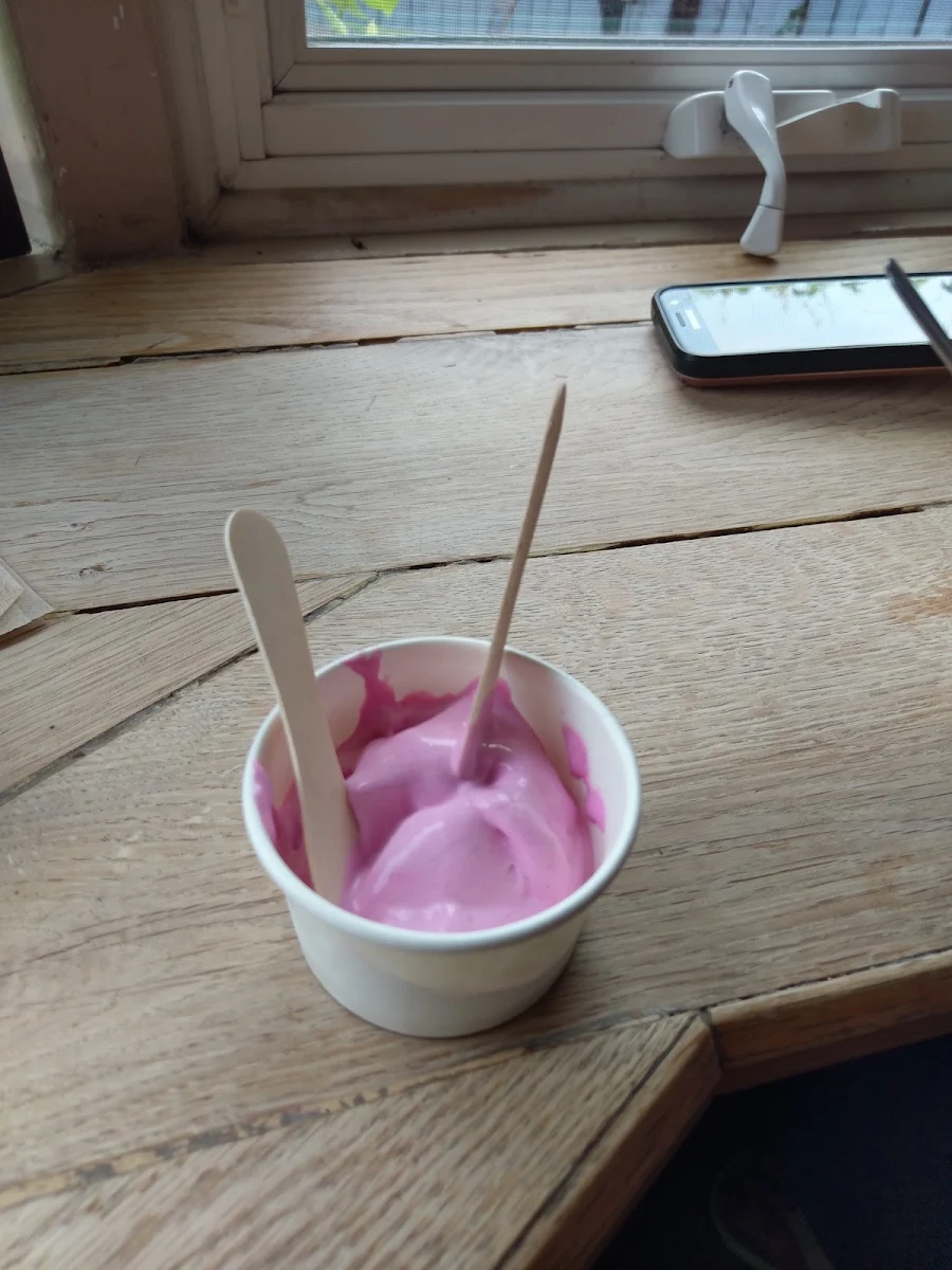 Beet Goat Cheese Ice Cream