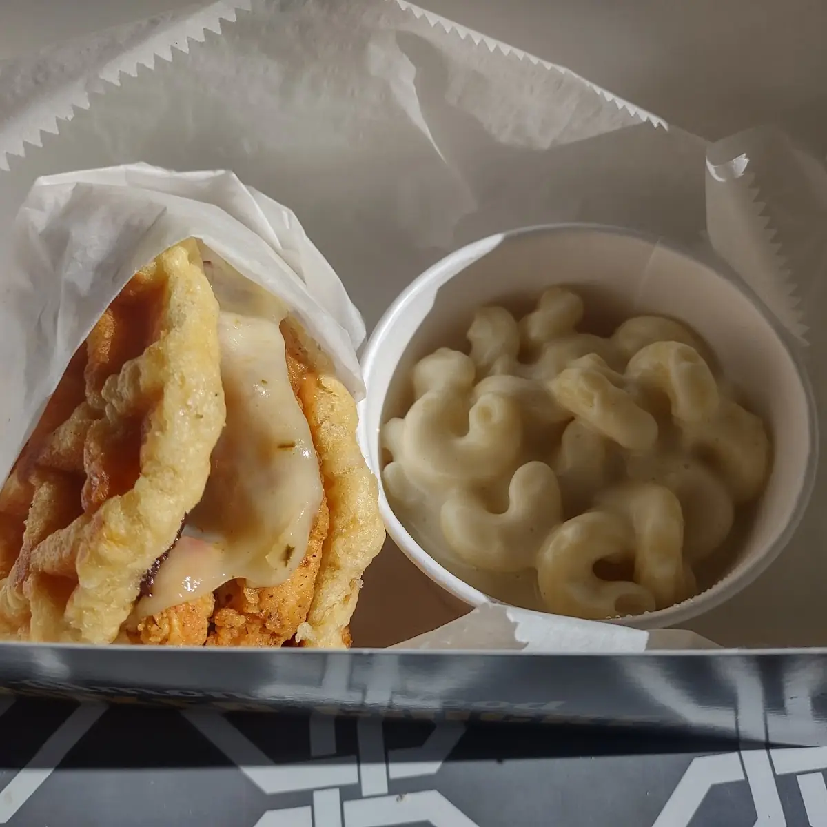 Chicken & Waffles to the Max Sandwich