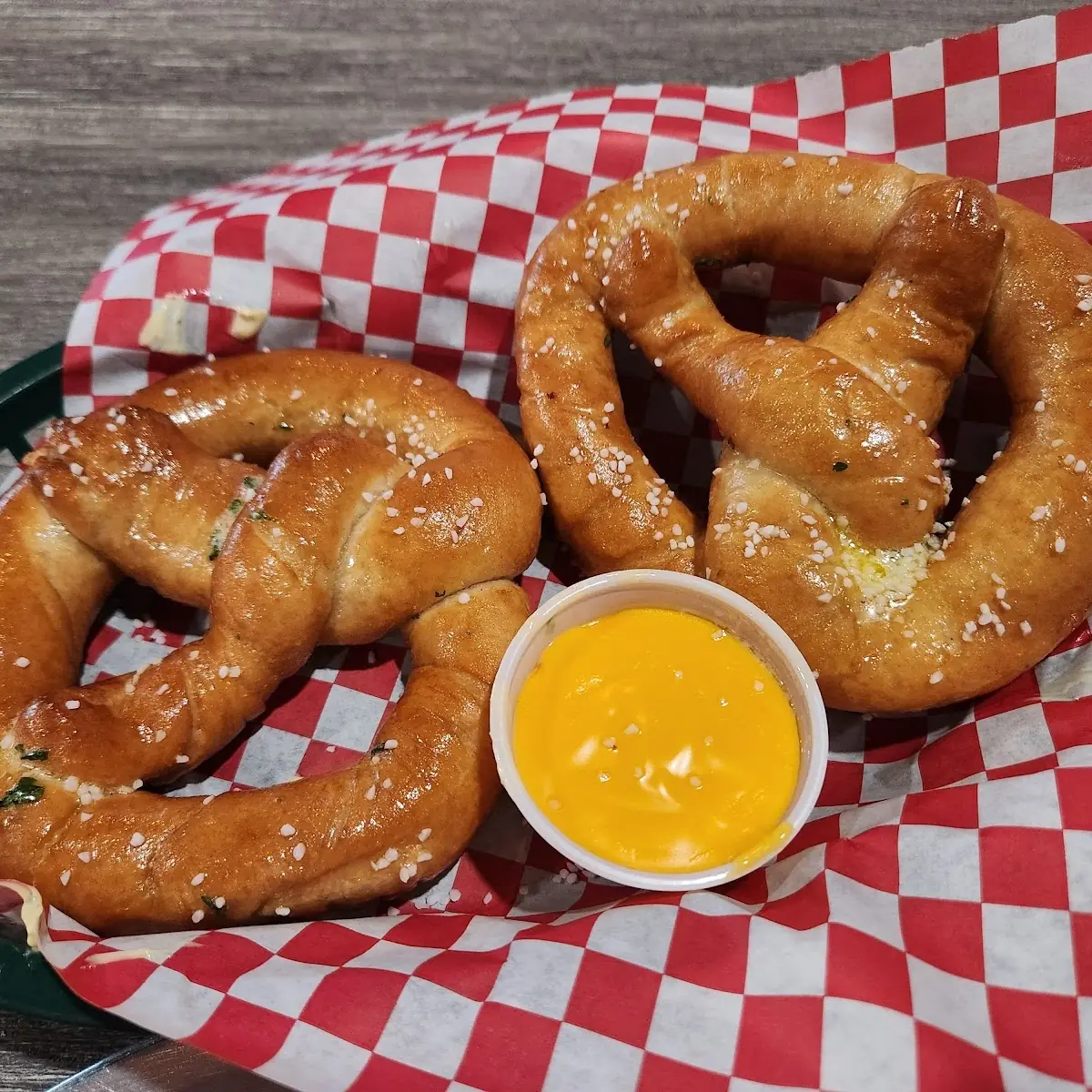 Pretzel and Nacho Cheese
