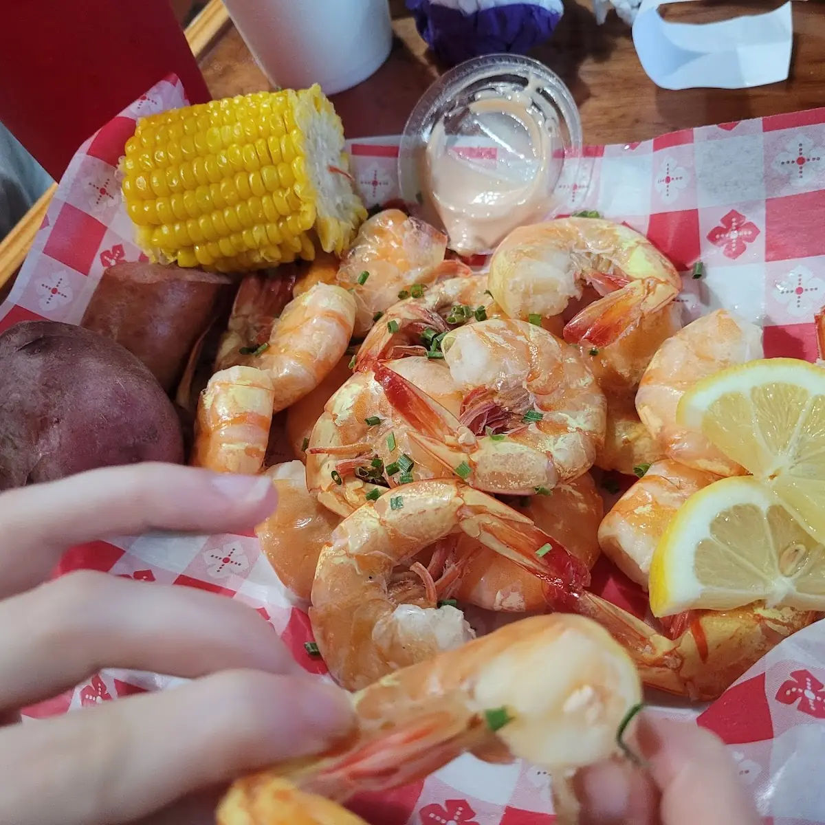 Boiled Shrimp Pladder
