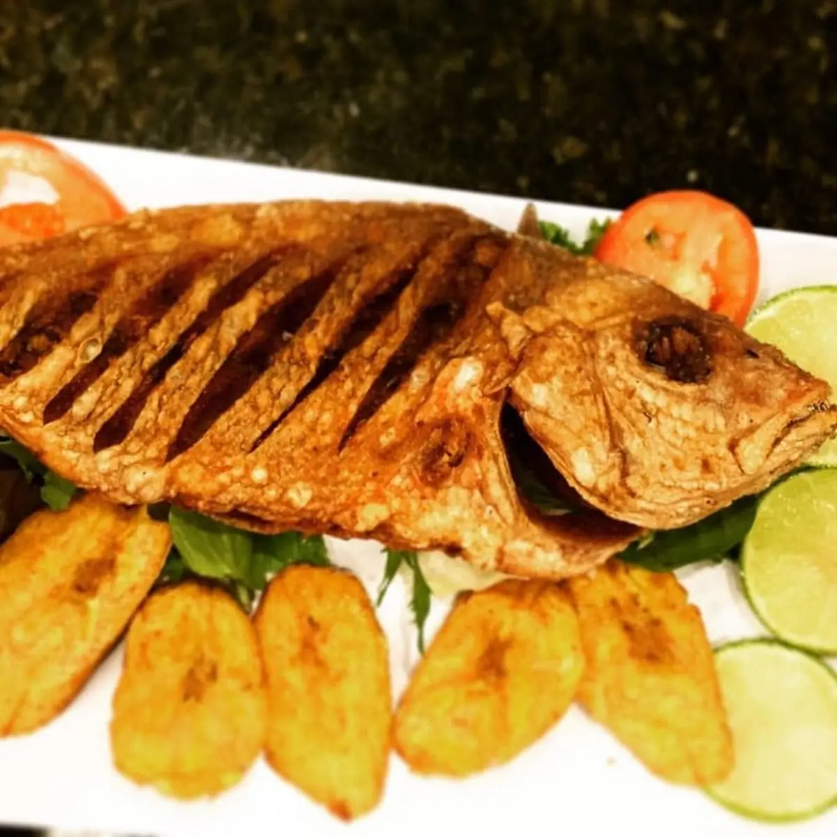 Pargo Frito Fried Red Snapper