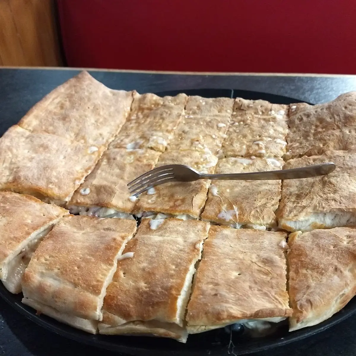 Chicken Bacon Ranch Foldover