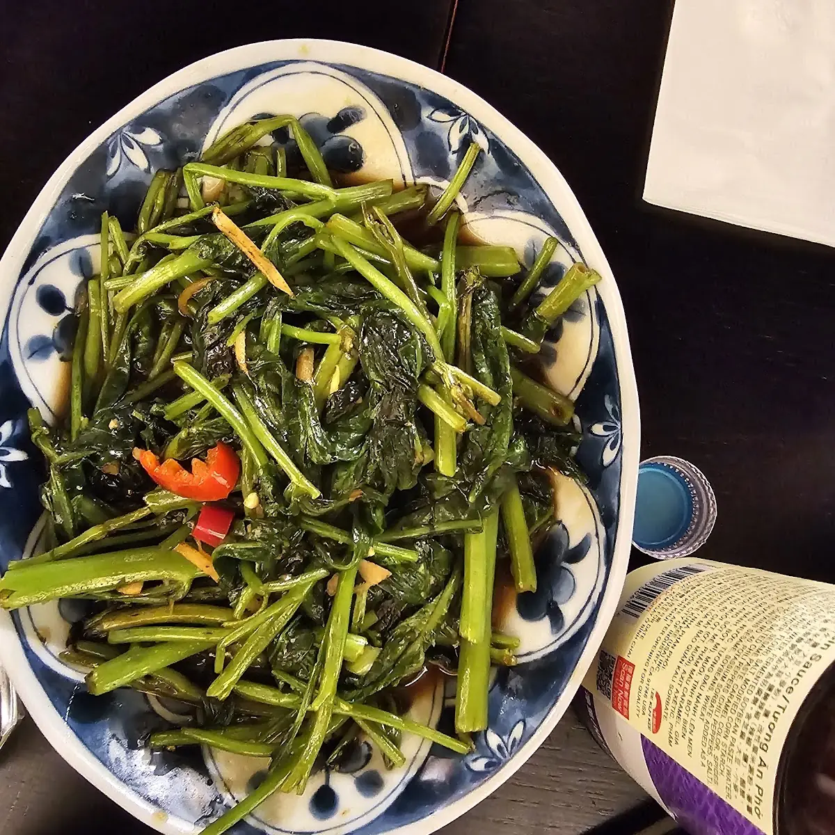 Morning Glory Vegetable