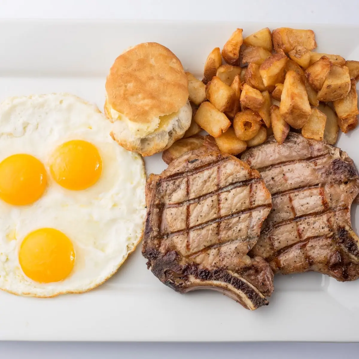 Rib-Eye Steak N'Eggs