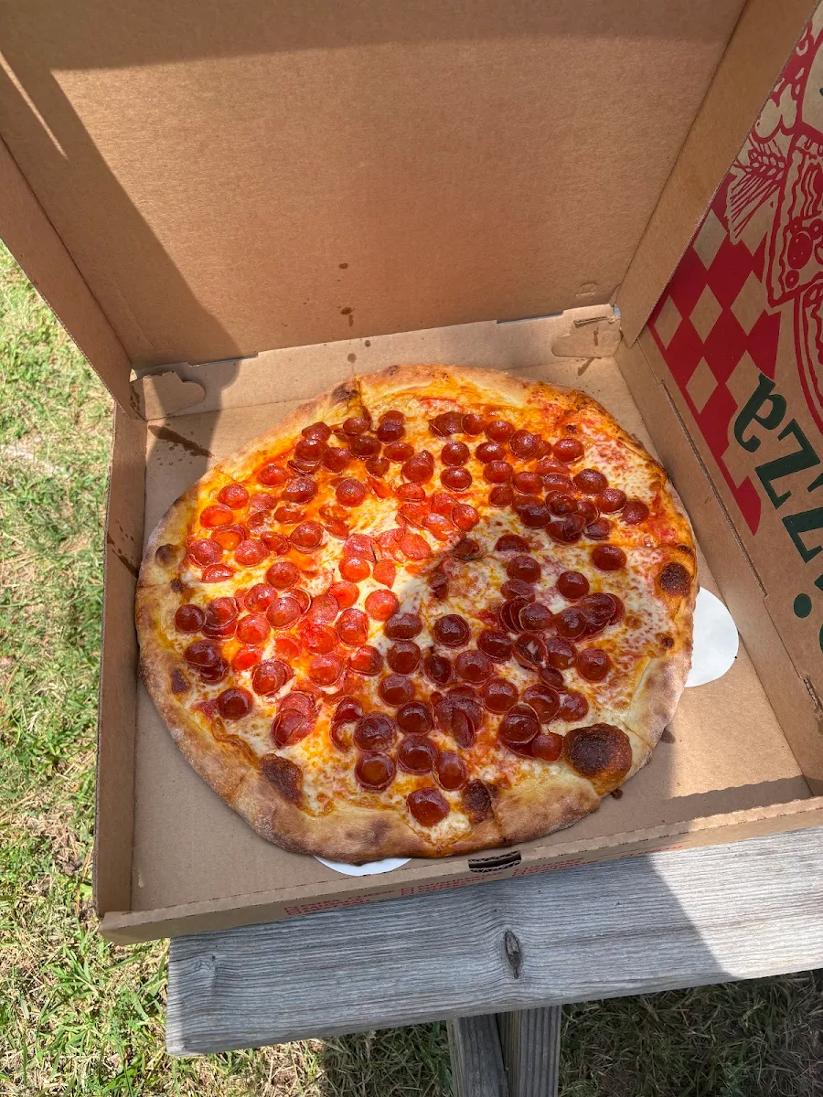 Cheese and Pepperoni Pizza