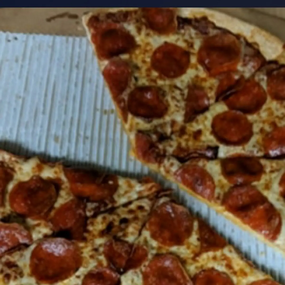 Pepperoni Pizza and Bread Sticks