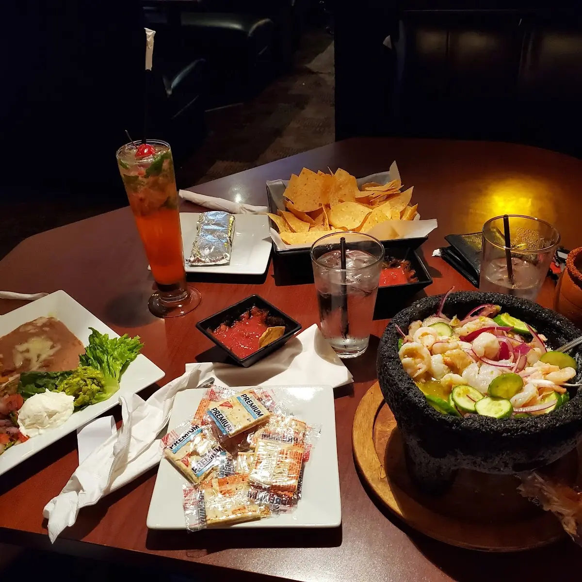 Chicken and Shrimp Fajitas