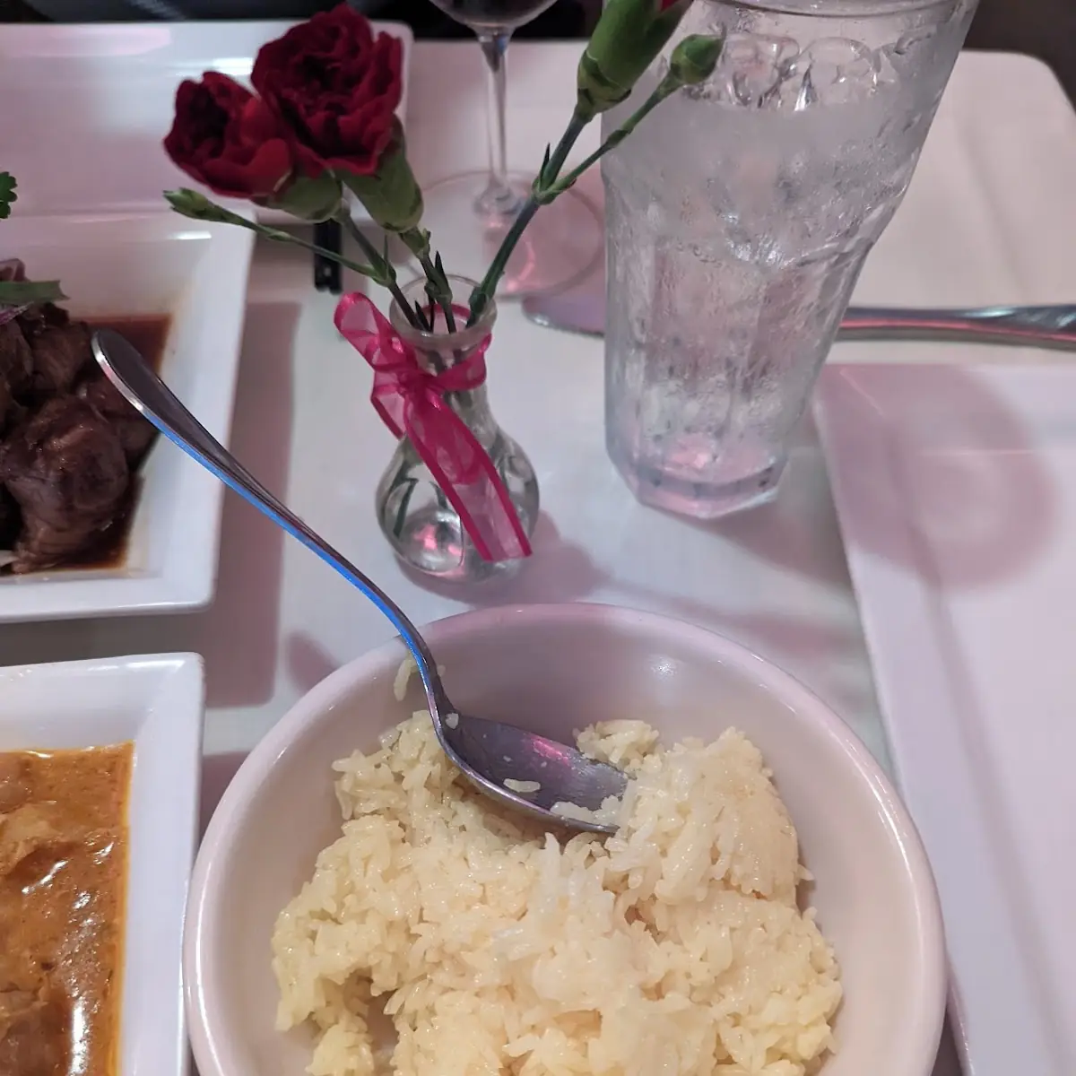 Jasmine Rice Saffron Rice or Aromatic Red Rice
