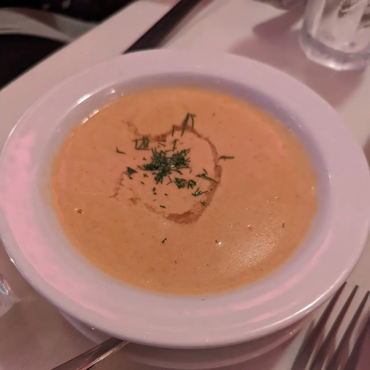 Tomato Lobster Bisque