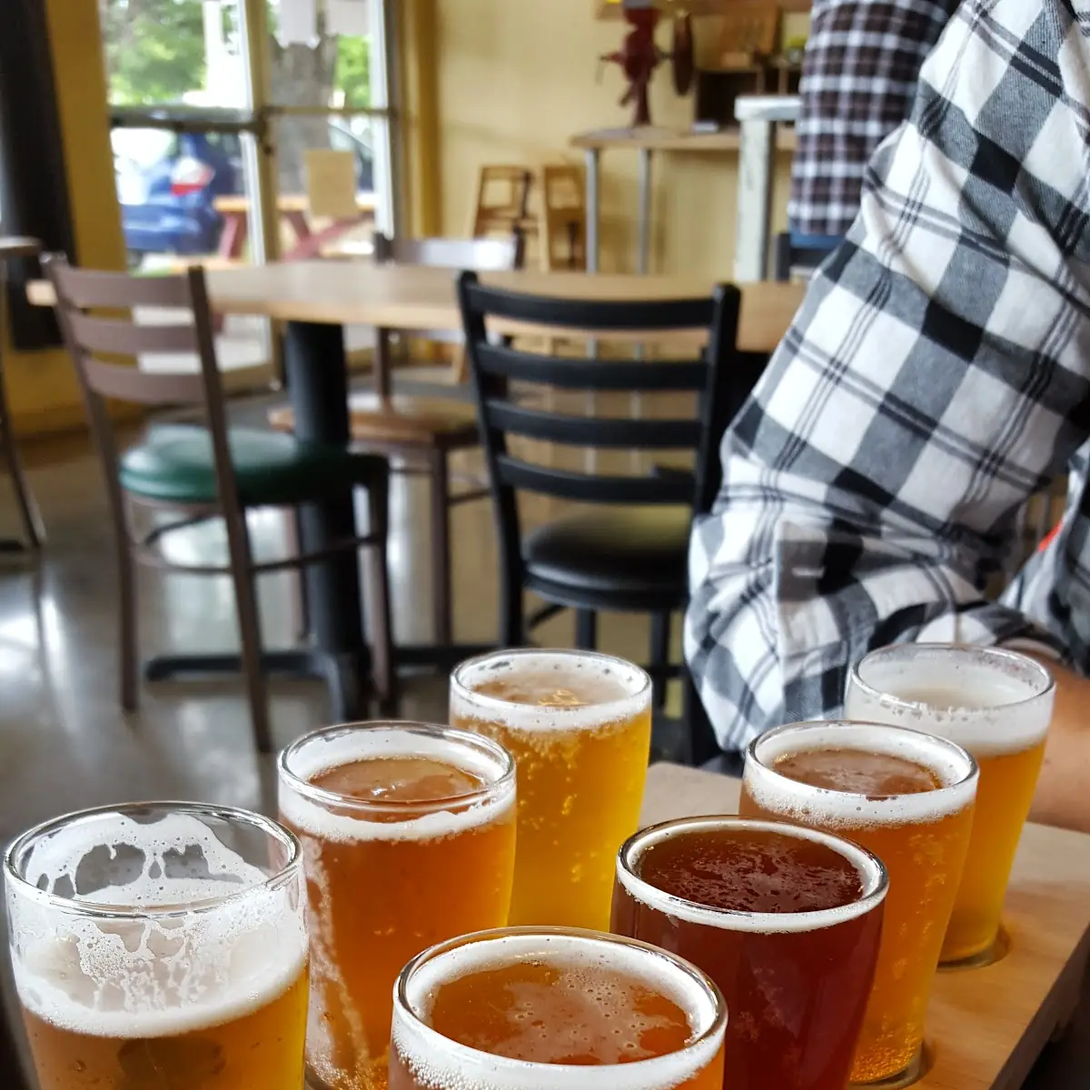 Eight Beer Flight
