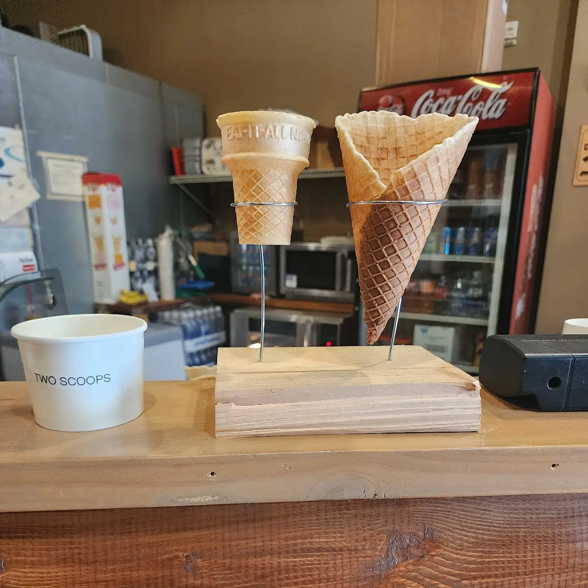 Homemade Waffle Cone