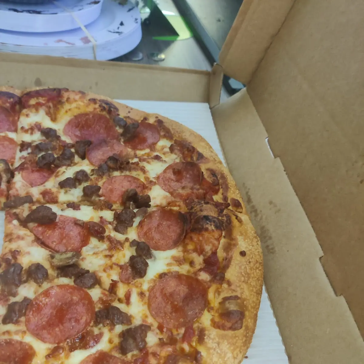 Pepperoni Sausage Pizza