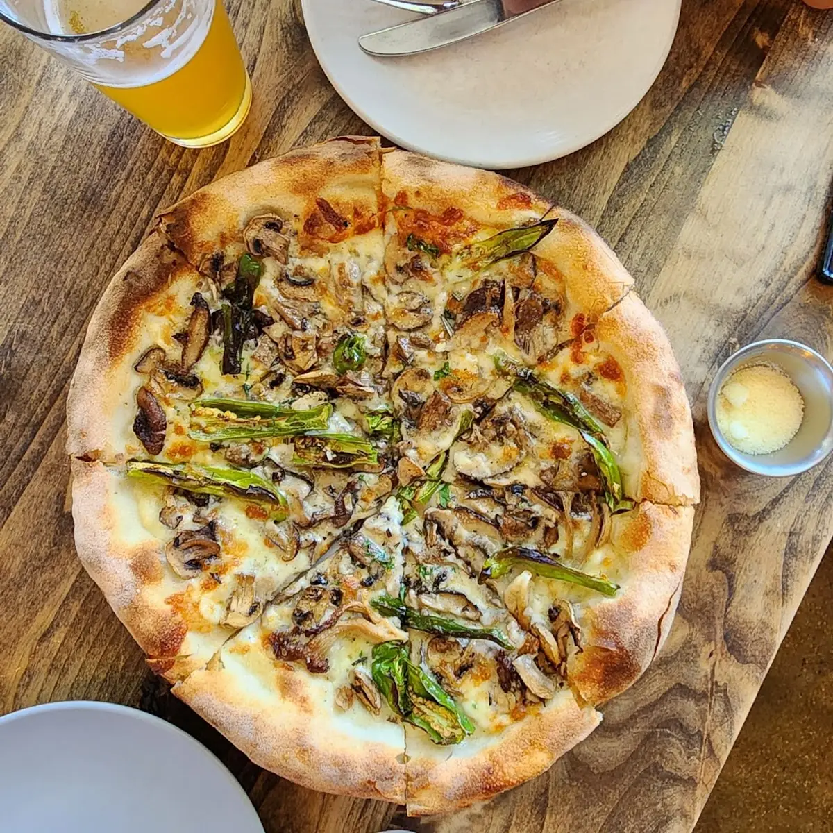 Mushroom Pizza
