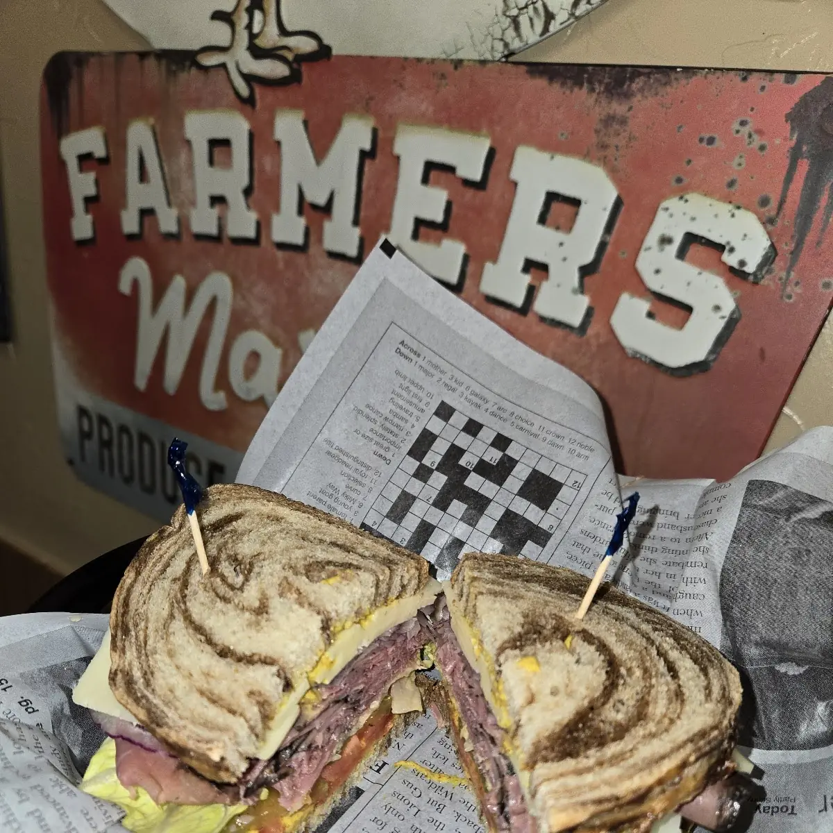 Reuben on Rye