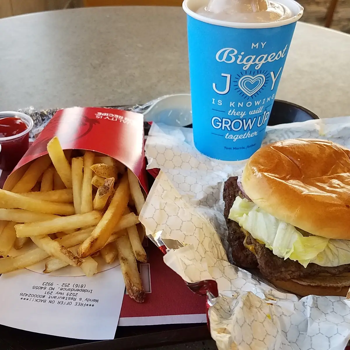 Jr. Bacon Cheeseburger