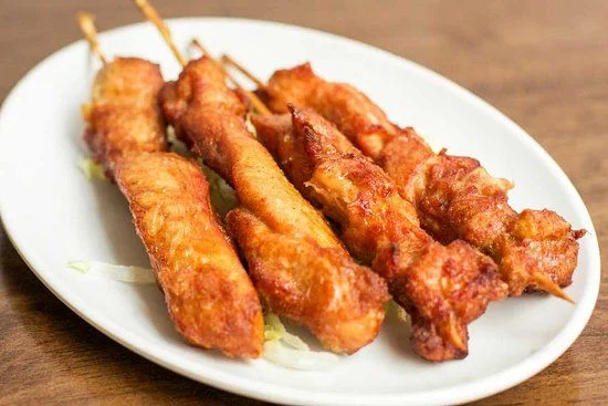 BBQ Chicken on the Stick