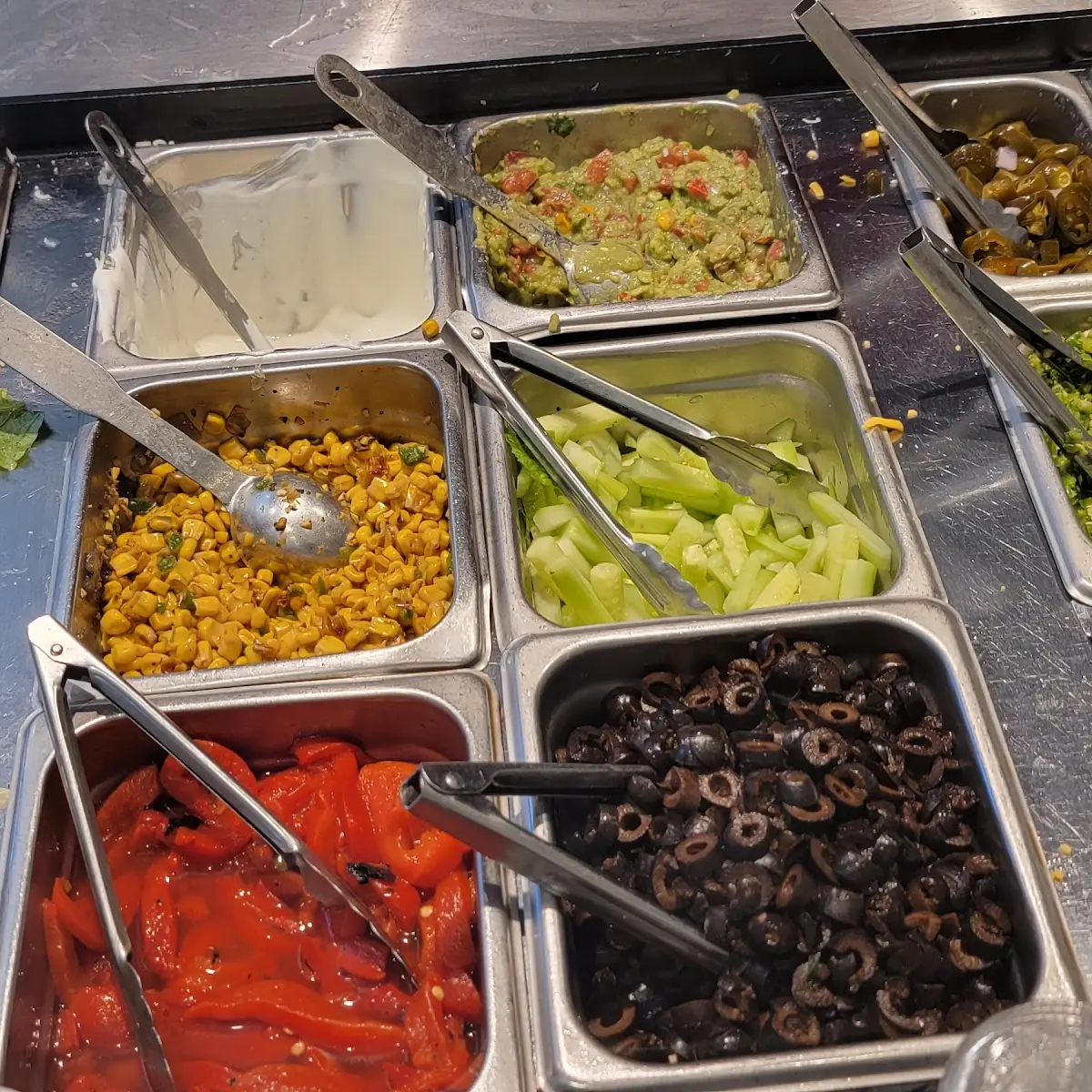 Fresh Guacamole Tomatos Sour Cream