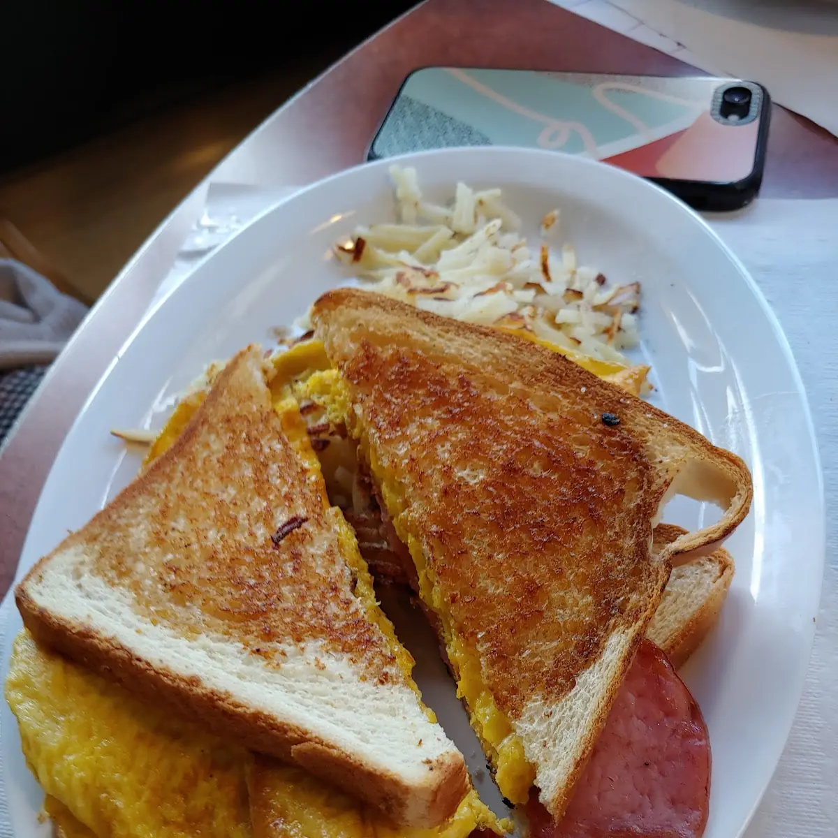 Ham Egg and Cheese