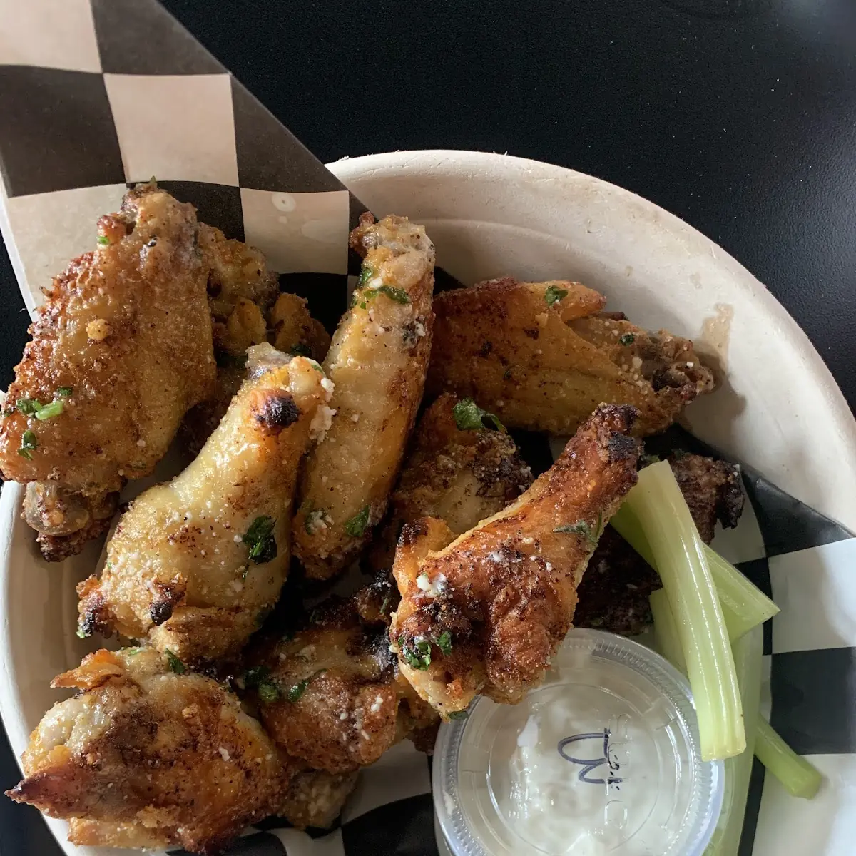 Garlic Parm Wings