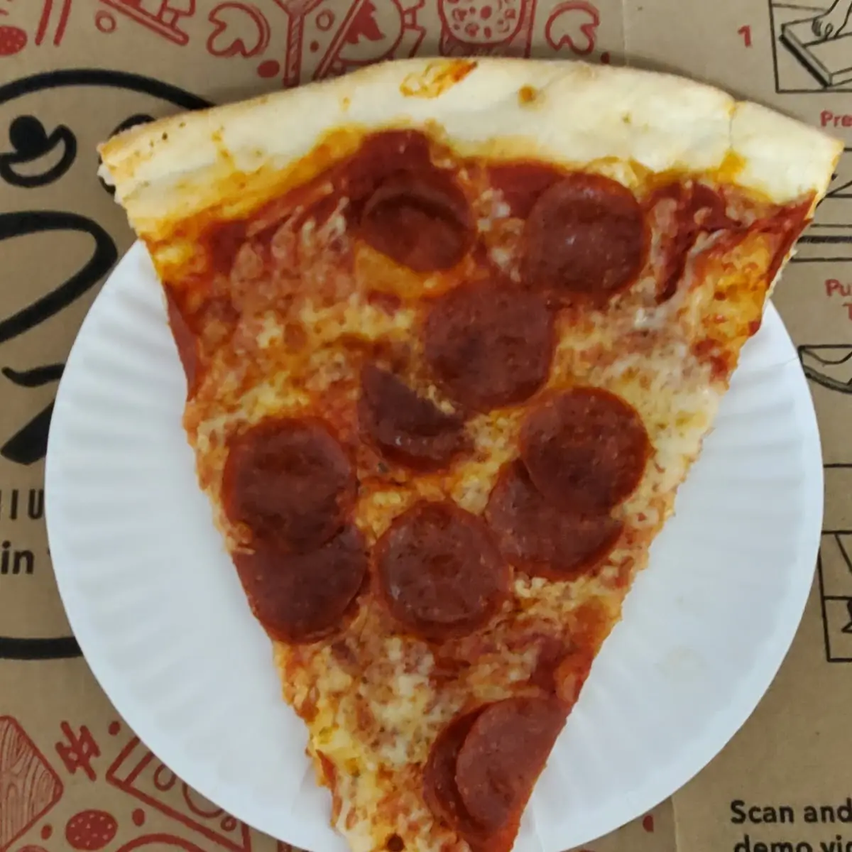 Pepperoni Pizza Slice