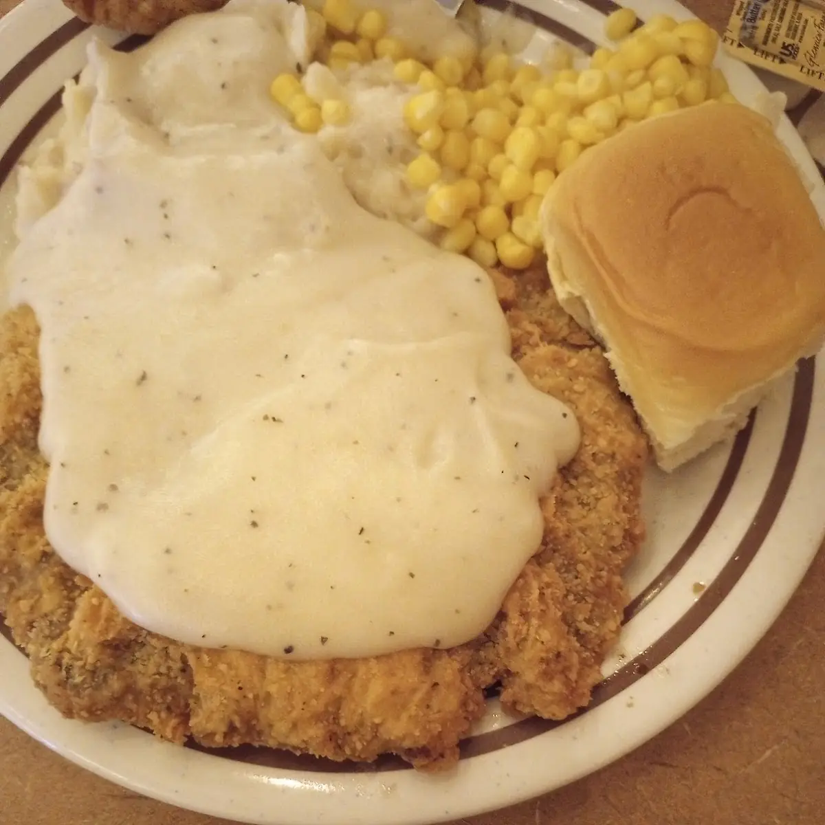 Country Fried Steak BBQ Chicken