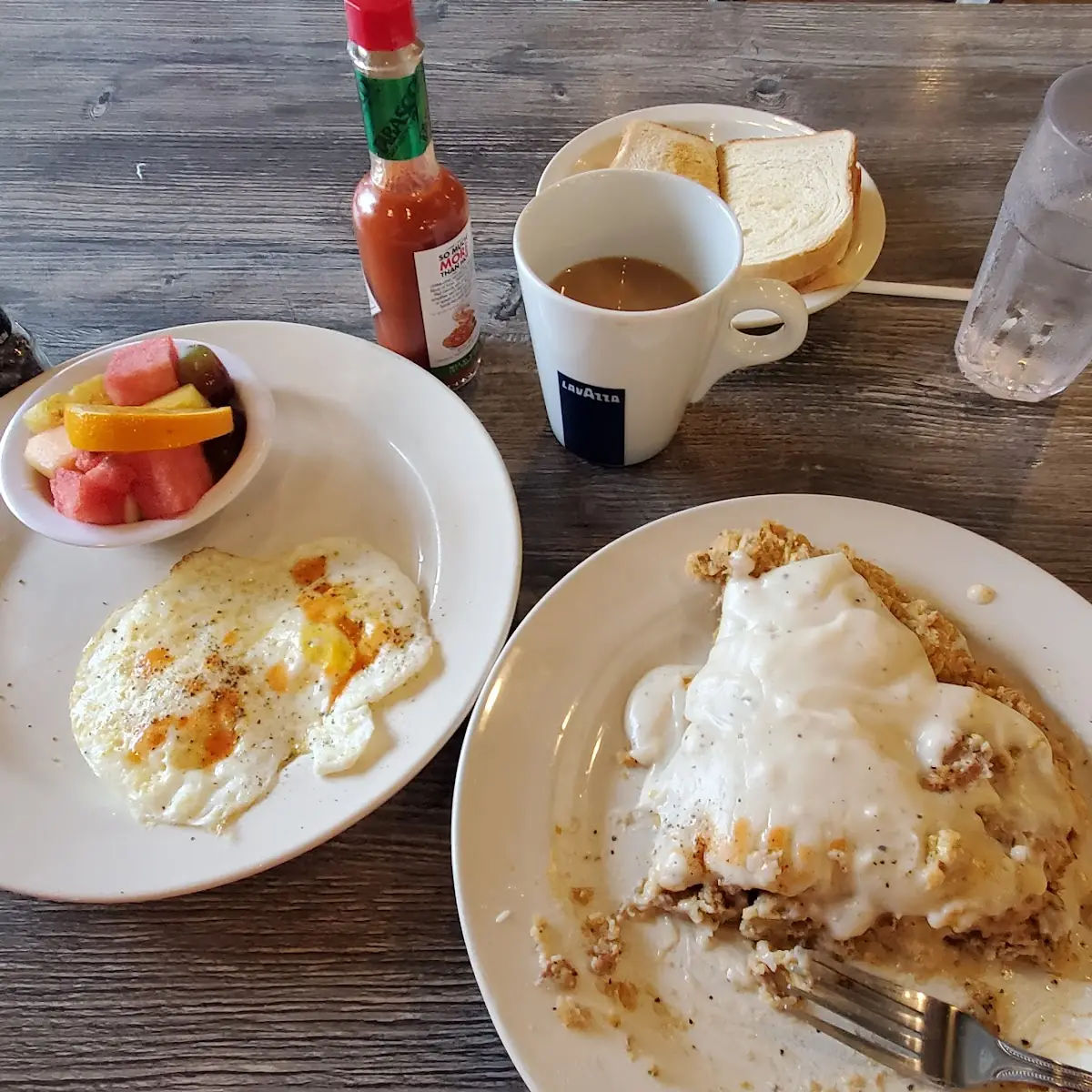 Chicken Fried Steak & Eggs