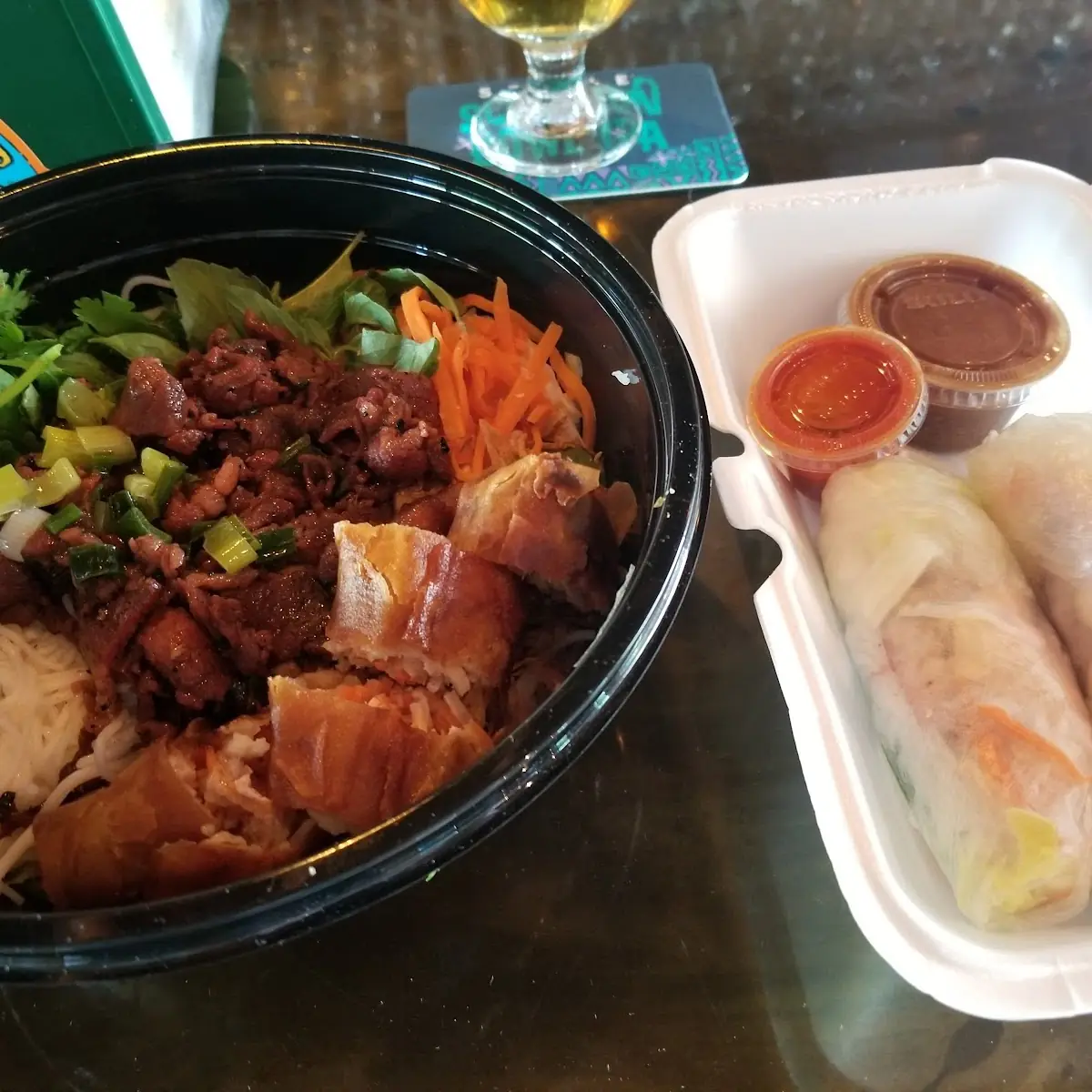 Grilled Pork & Egg Roll