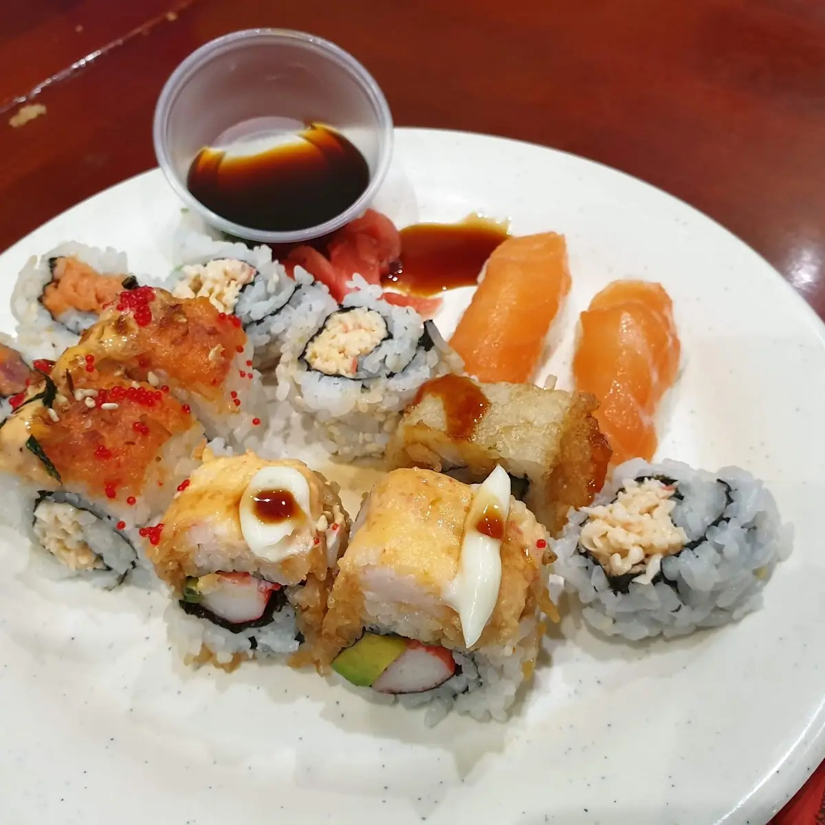 Great Sushi and Seafood Salad