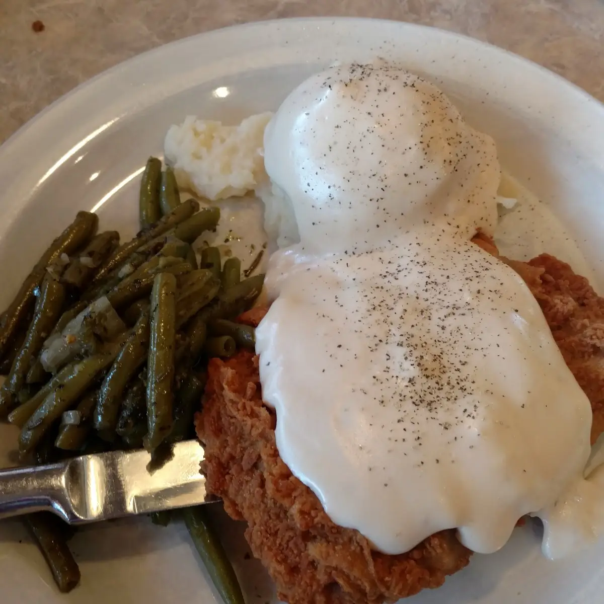 Country Fried Steak & Eggs