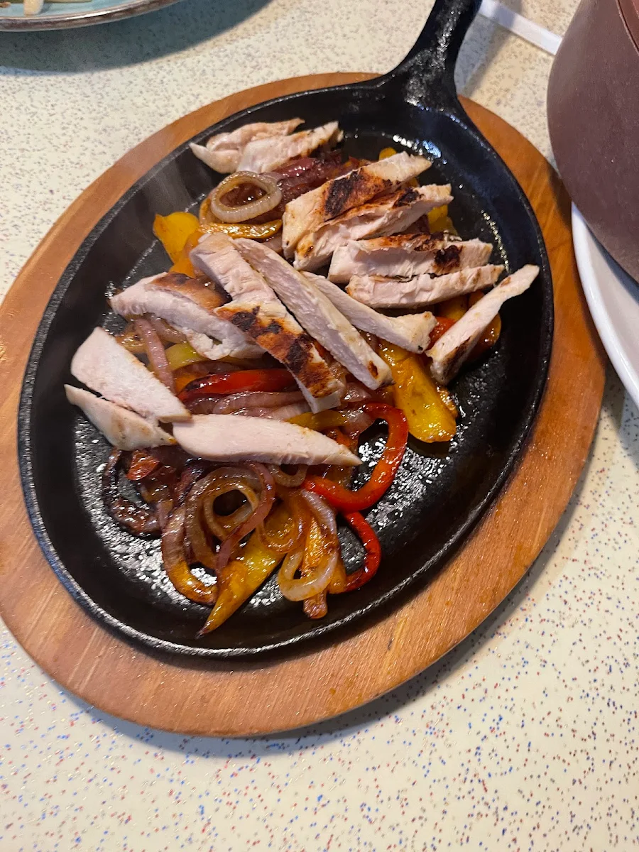 Chicken Fajitas, Melanie Pringles Restaurant