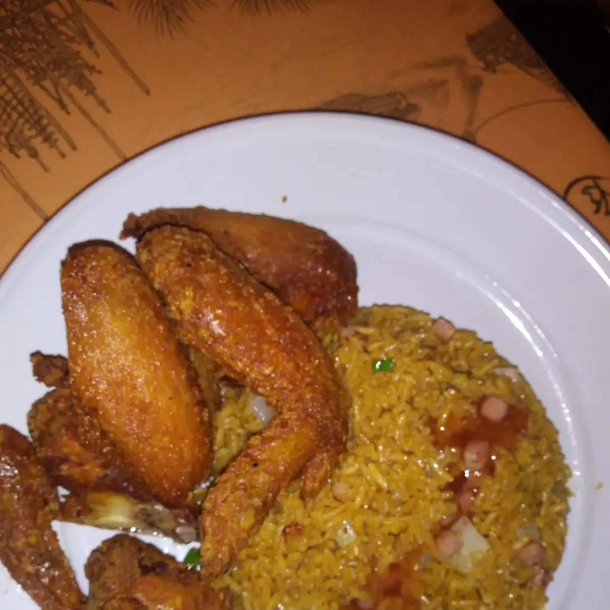 Chicken Wings Dinner