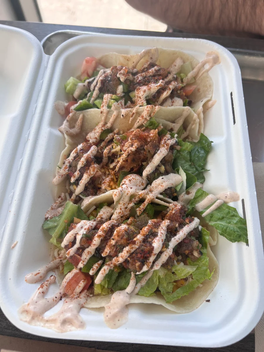 Potato Fiesta Nachos, Guac Mexi Grill
