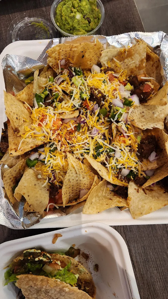 Protein Nachos, Guac Mexi Grill