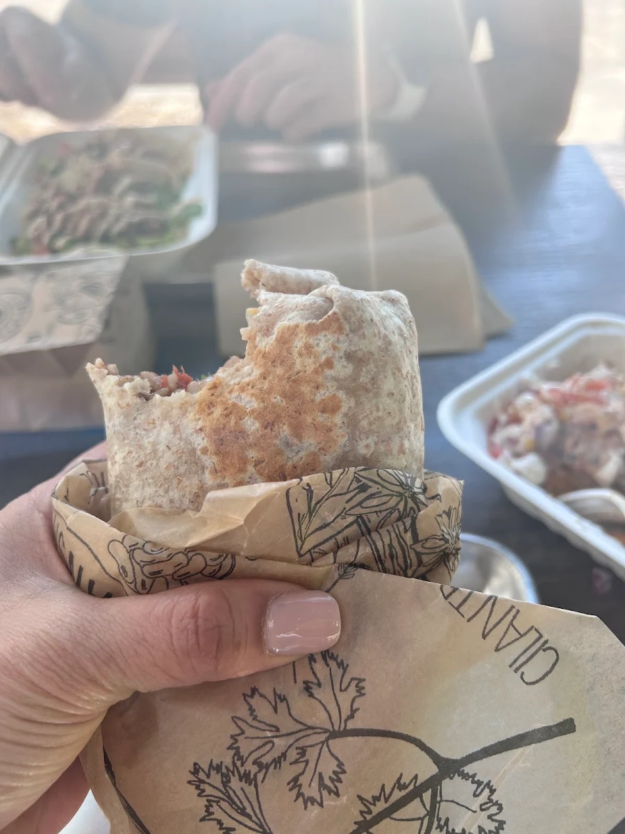 Veggie Burrito, Guac Mexi Grill