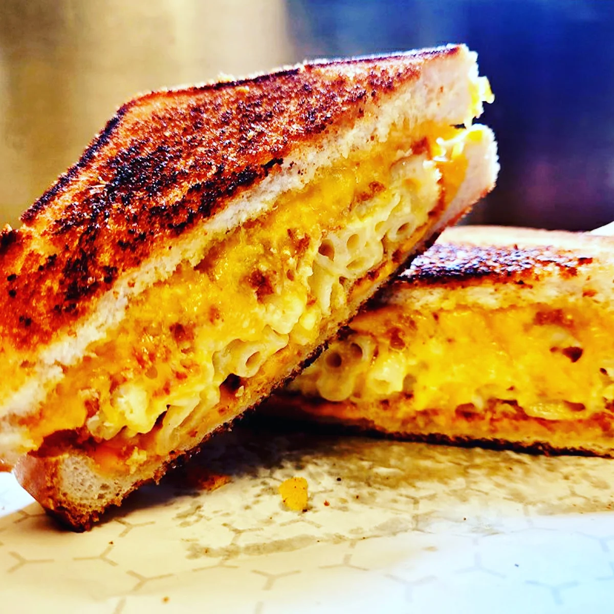 Grilled Mac & Cheese