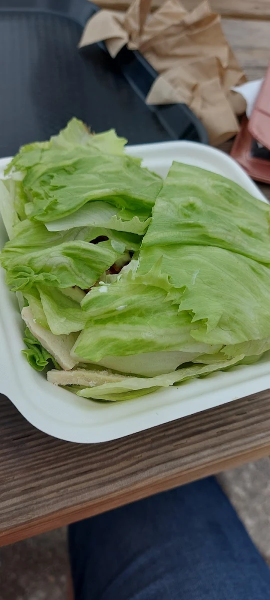 Lettuce Wrapped Clubhouse Sandwich