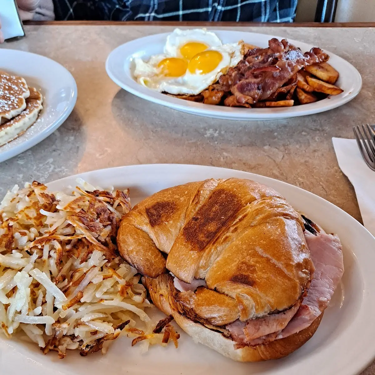 Ham and Cheese Croissant