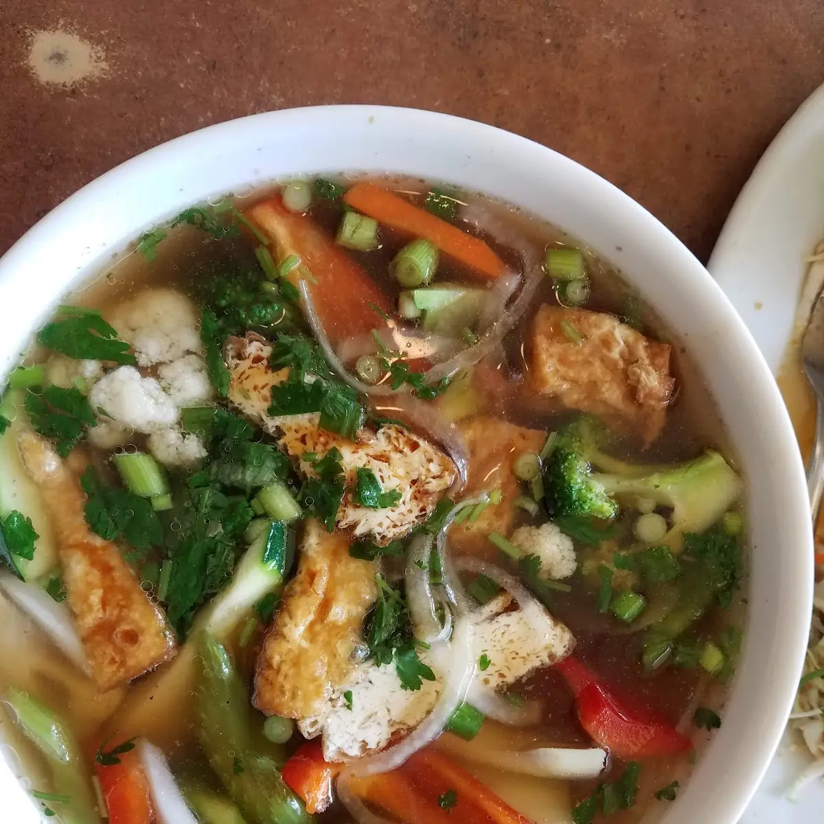 Combo Rice Noodle Chicken Soup