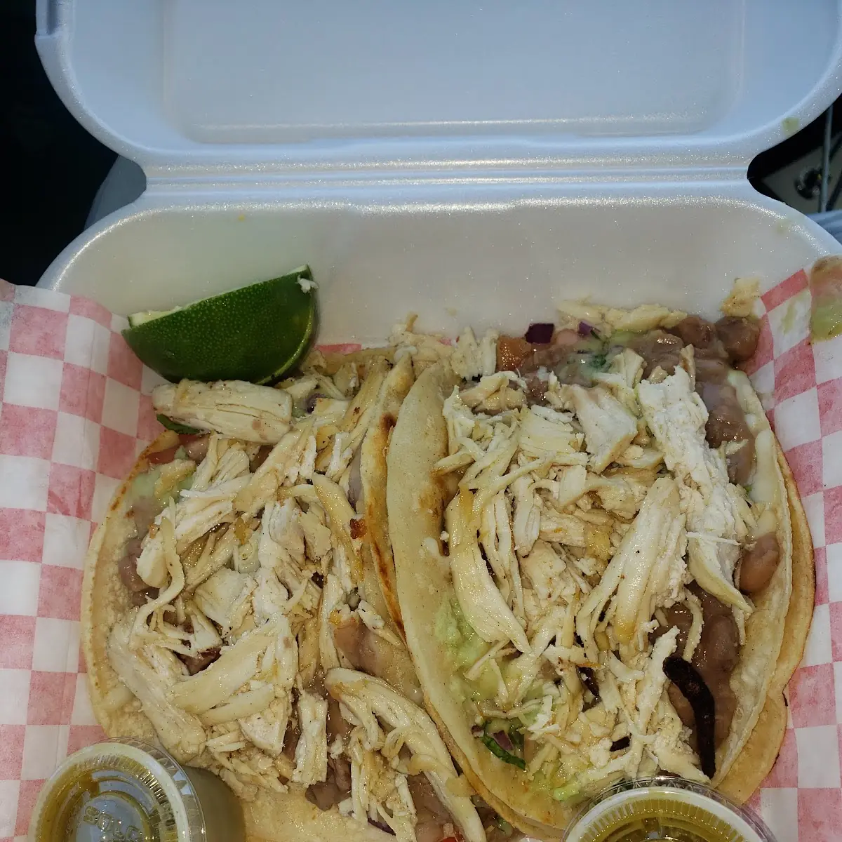 Super Shredded Chicken Tacos