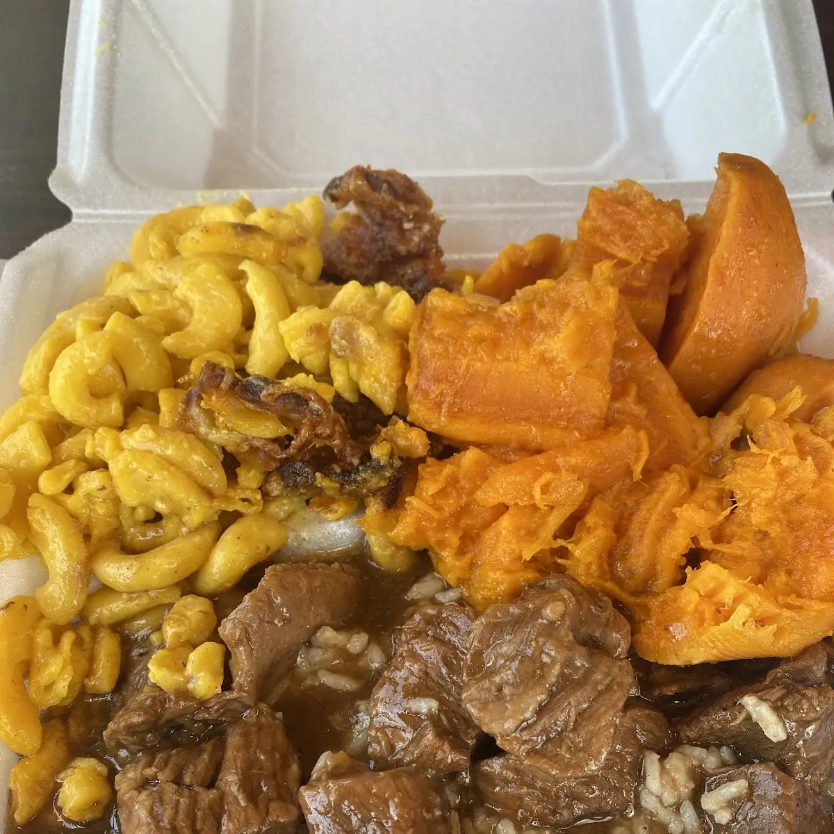 Beef Tips & Rice