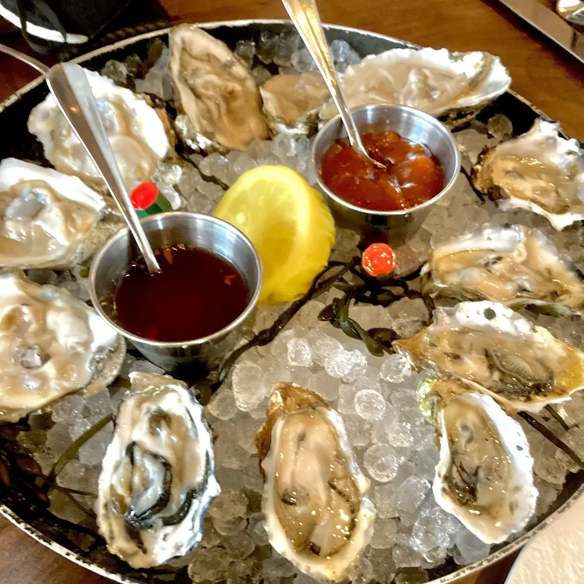 Raw Oysters on the Half Shell